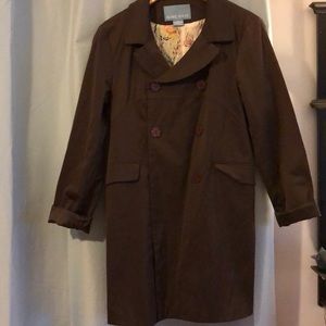 Nine West brown trench